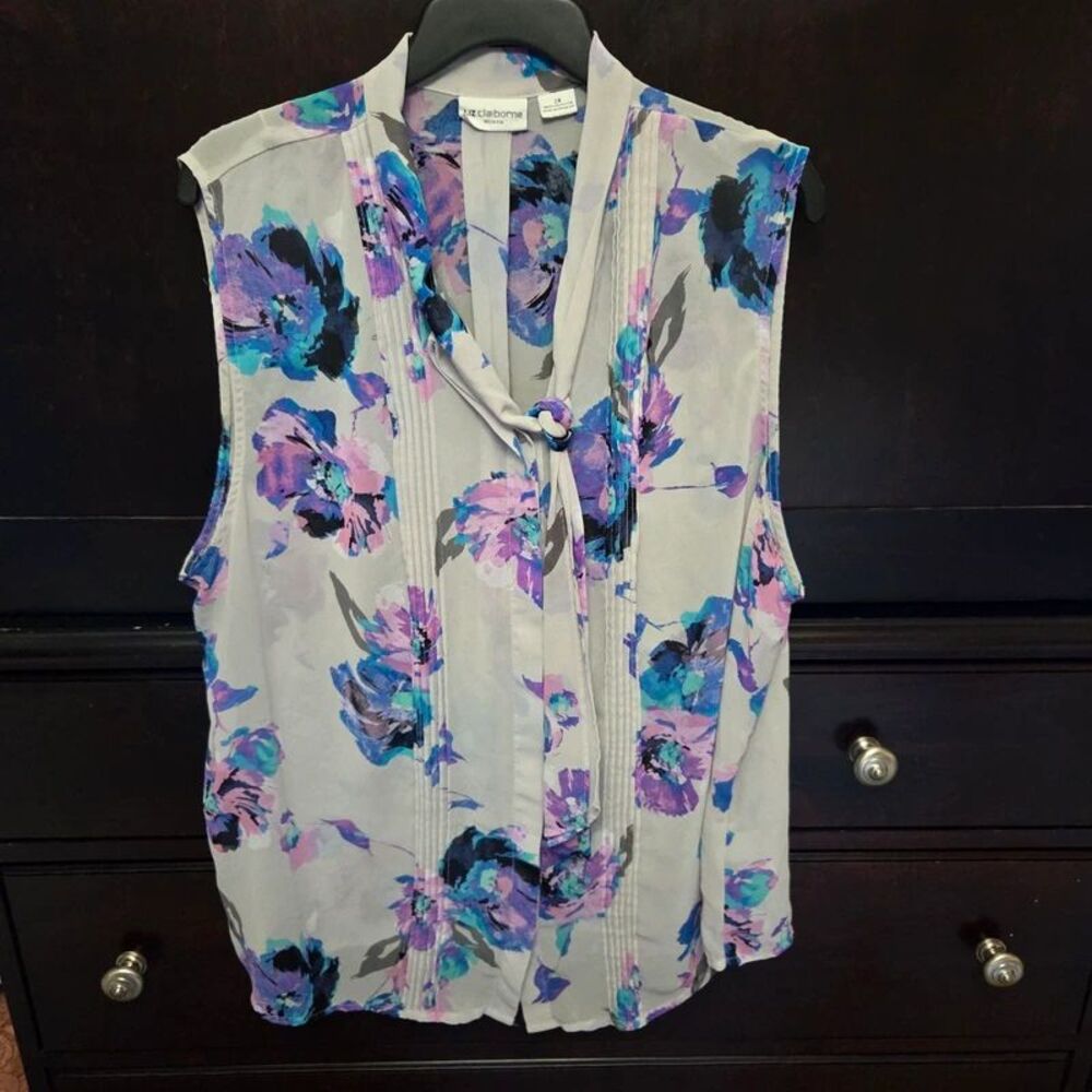 Liz Claiborne Sleeveless Top 2xl